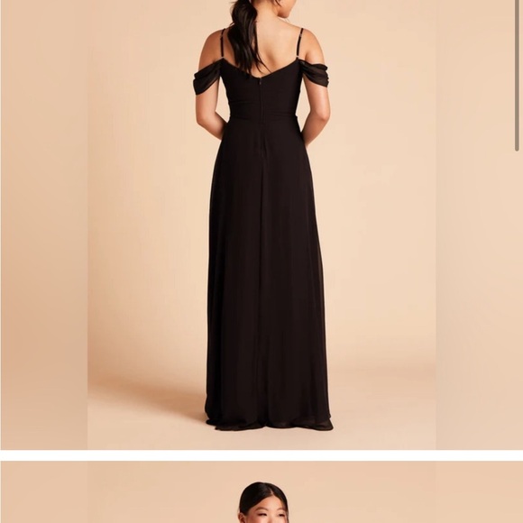 Birdy Grey Devin Convertible Dress in Black Chiffon - Picture 2 of 6